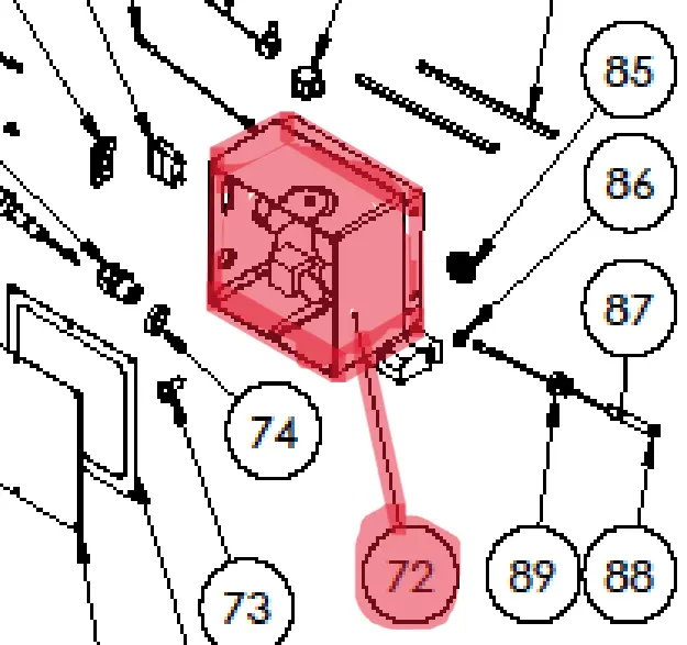 CONTROL BOARD & BOX (N°72)