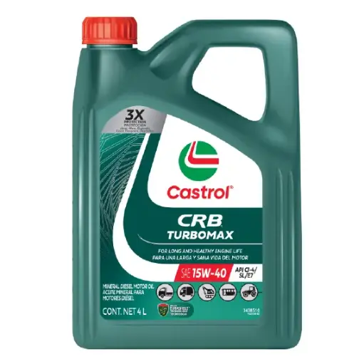 [BMG-N001006] ACEITE CASTROL CRB TURBOMAX 15W-40 CI-4/SL/E7